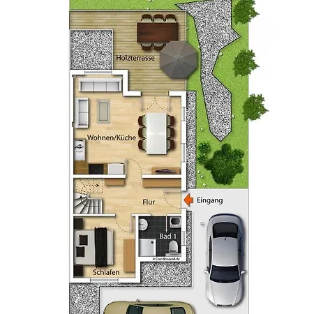 Feriehus Doppelhaushaelfte Strandhaus Ii In *